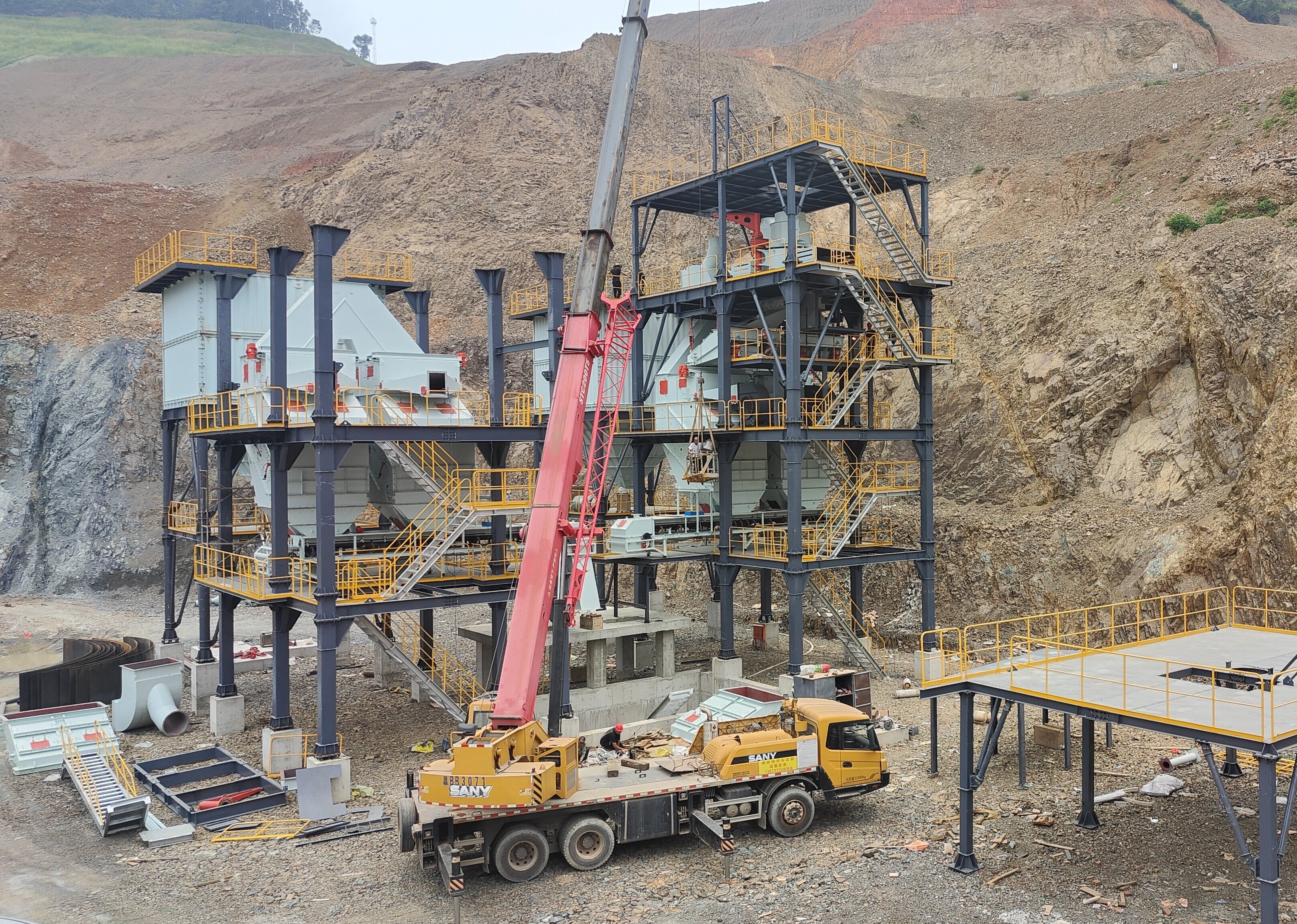 制砂樓綠色制砂，守護綠水青山