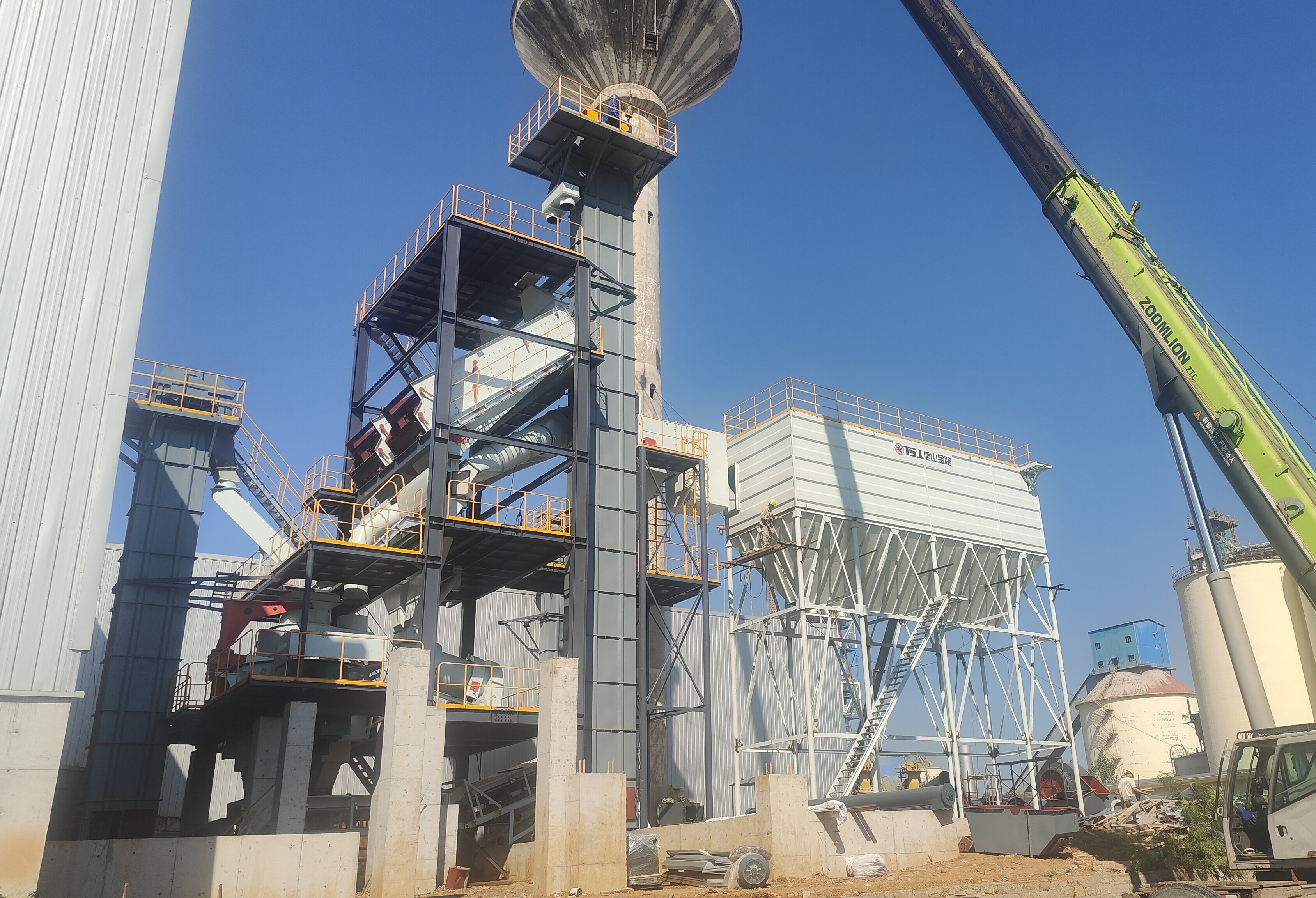 干法制砂樓：石粉變砂，細(xì)度與含粉率精準(zhǔn)調(diào)控